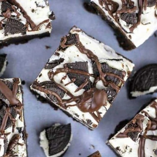Gluten Free Oreo Blast Brownie.