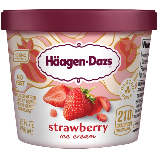 Häagen-Dazs strawberry.