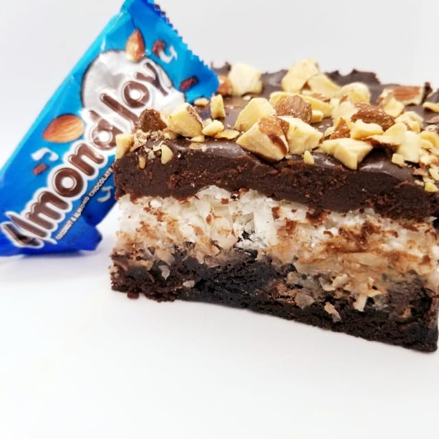 Almond Joy Brownie.